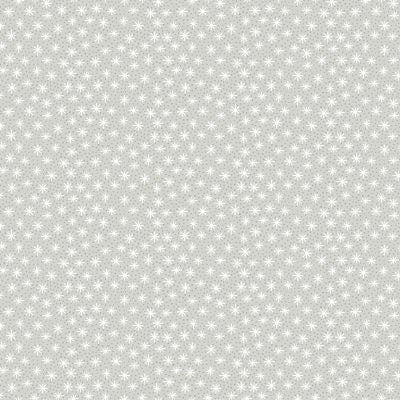 Makower Furry and Bright - Star Dot on Grey