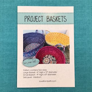 Project Basket Pattern - Love From Beth