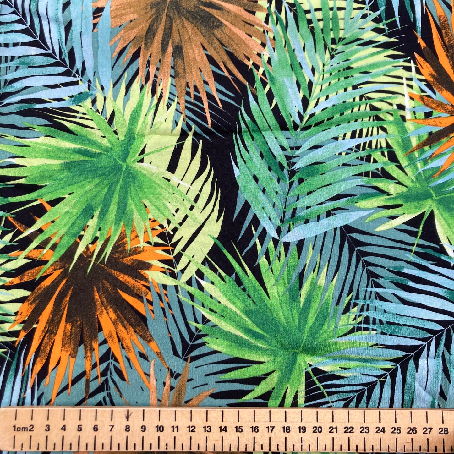 Ferns - Viscose Dress Fabric