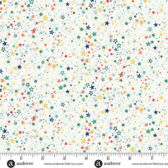Orbit - The Solar System - Panel and Coordinate - Makower Fabrics