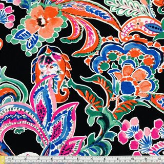 Paisley jersey clearance fabric