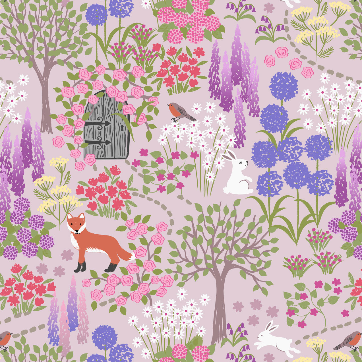 Lewis & Irene - The Secret Garden Fabric Collection