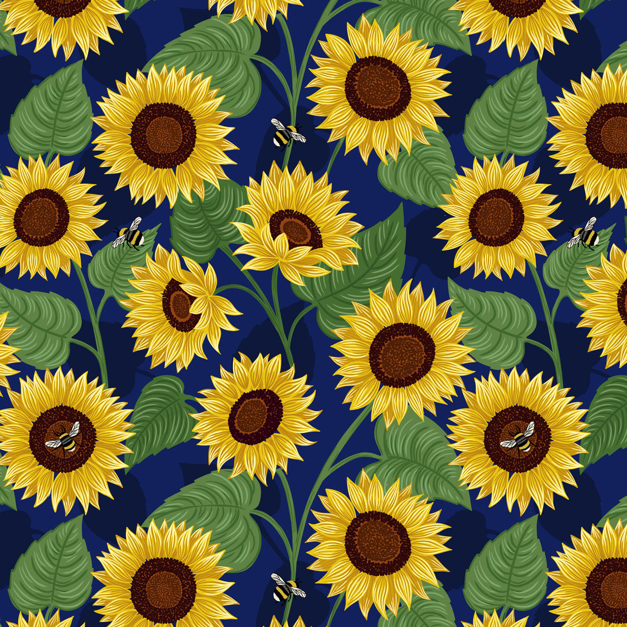 Lewis & Irene - Sunflowers Fabric Collection