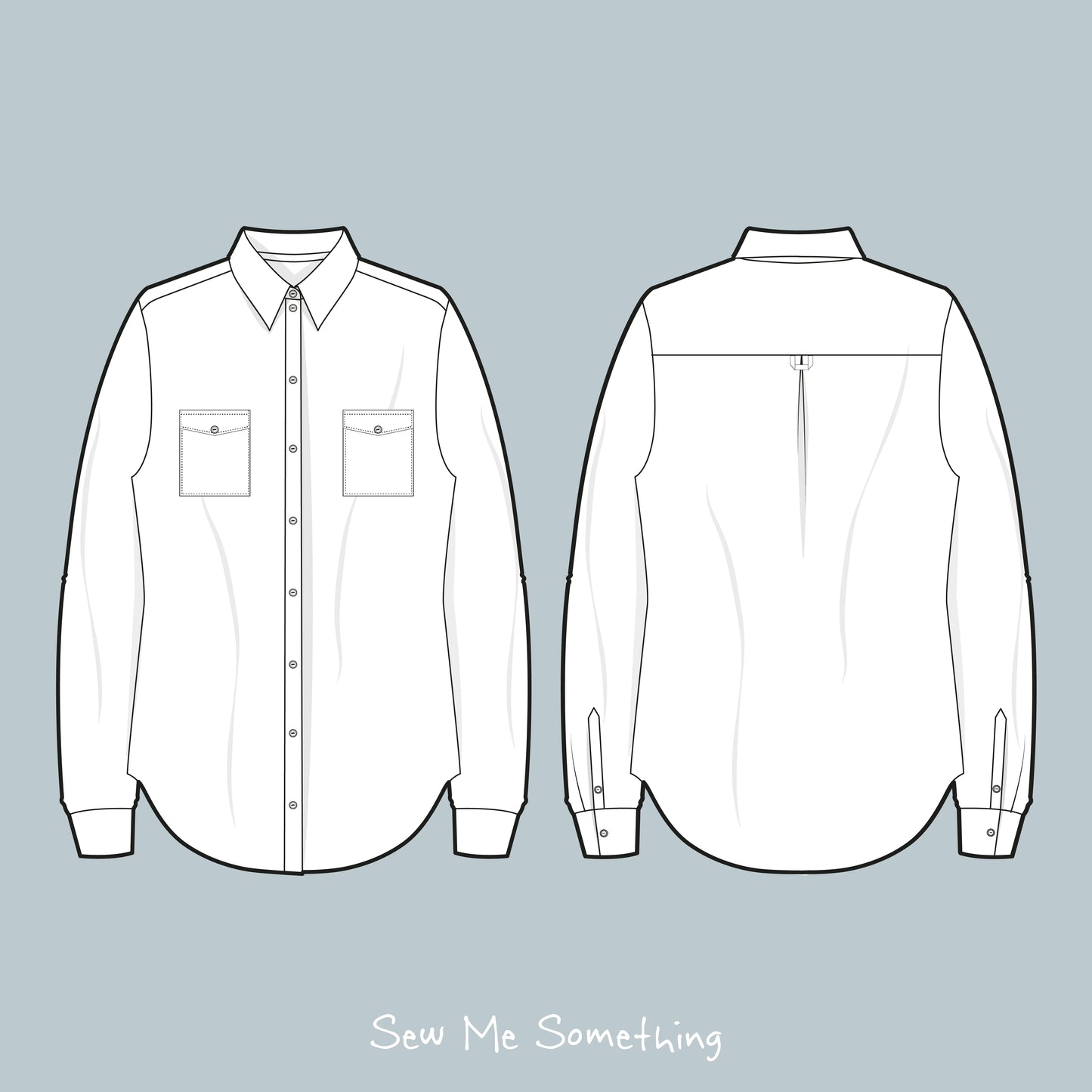 Sew Me Something Pattern - Cesario Shirt