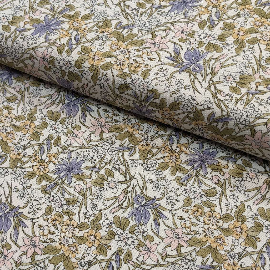 English Garden Collection – Ricardo Blue - Liberty London Fabrics