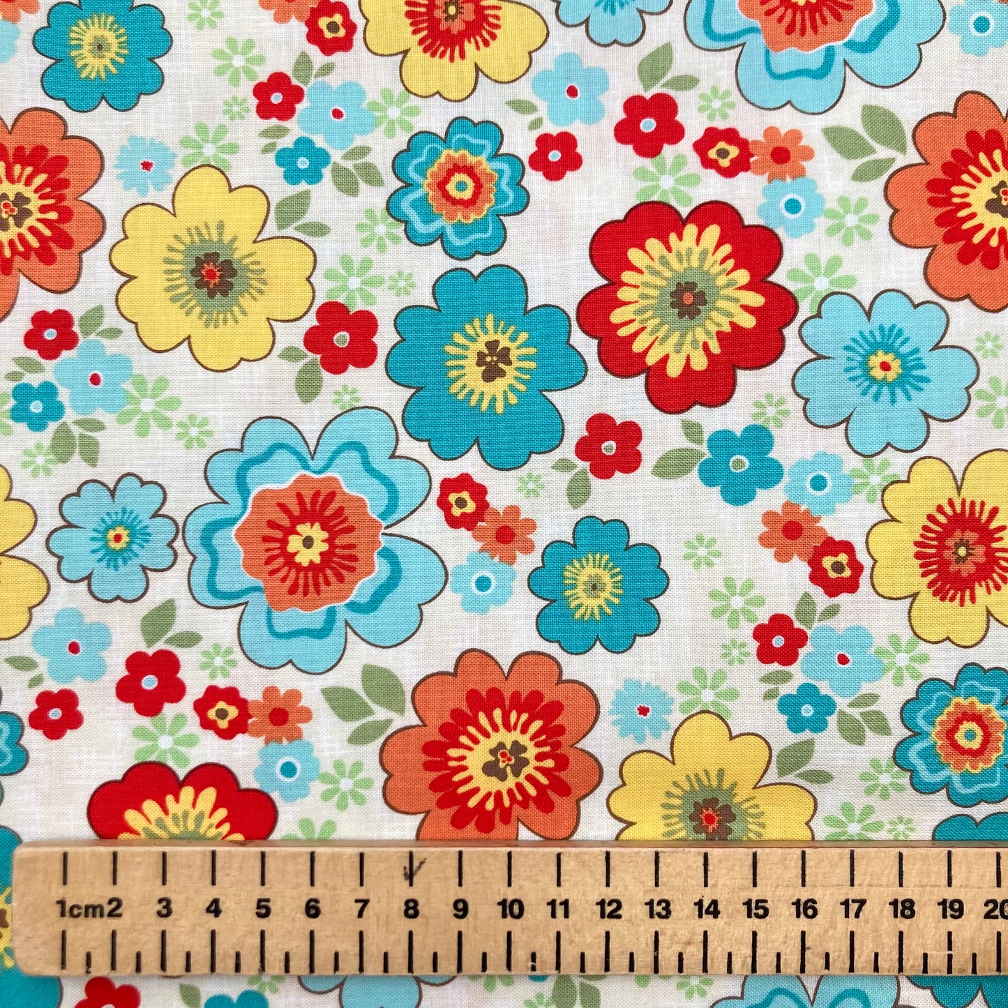 Retro Daisies- Riley Blake - Road Trip
