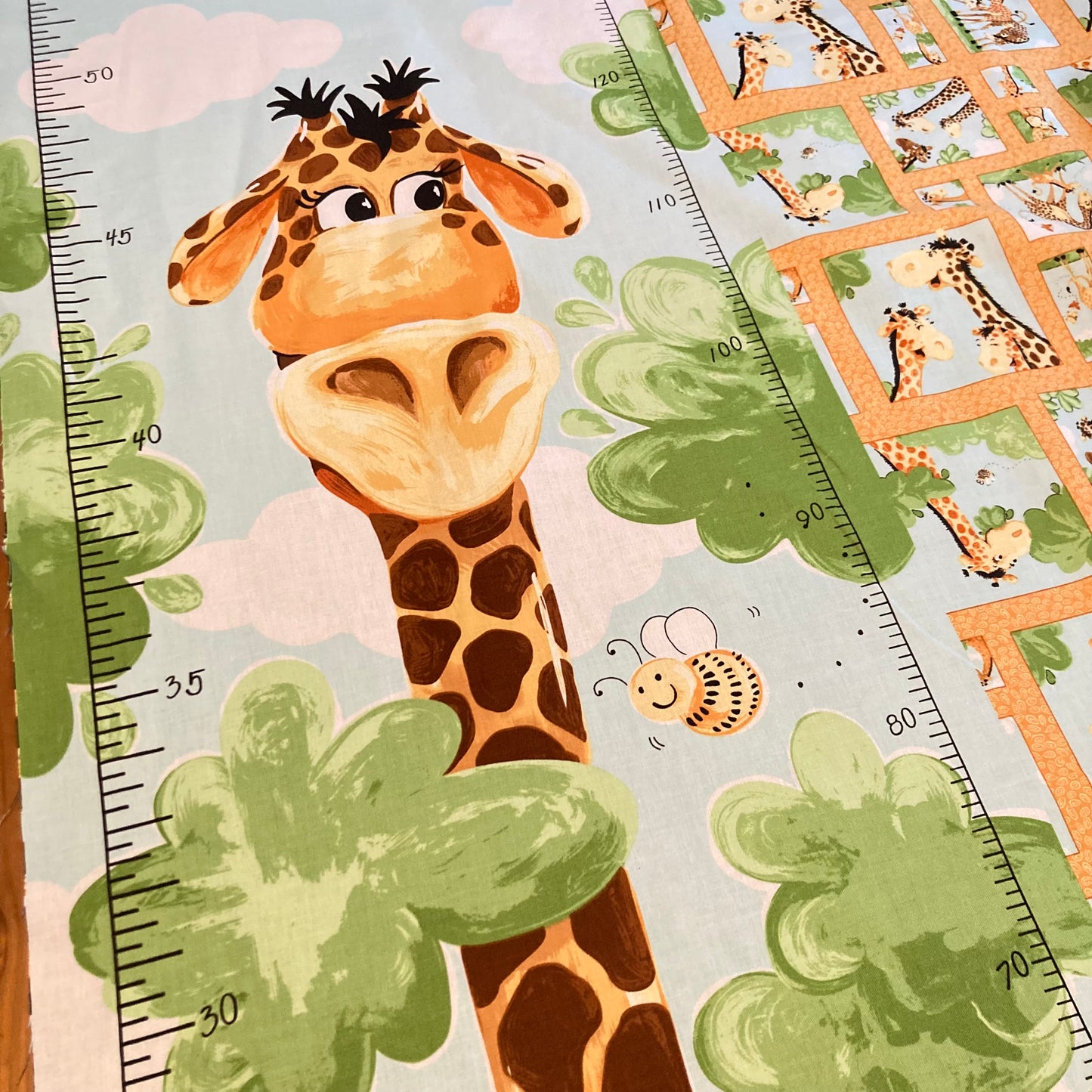 World of Susybee - Zoe the Giraffe Growth Chart