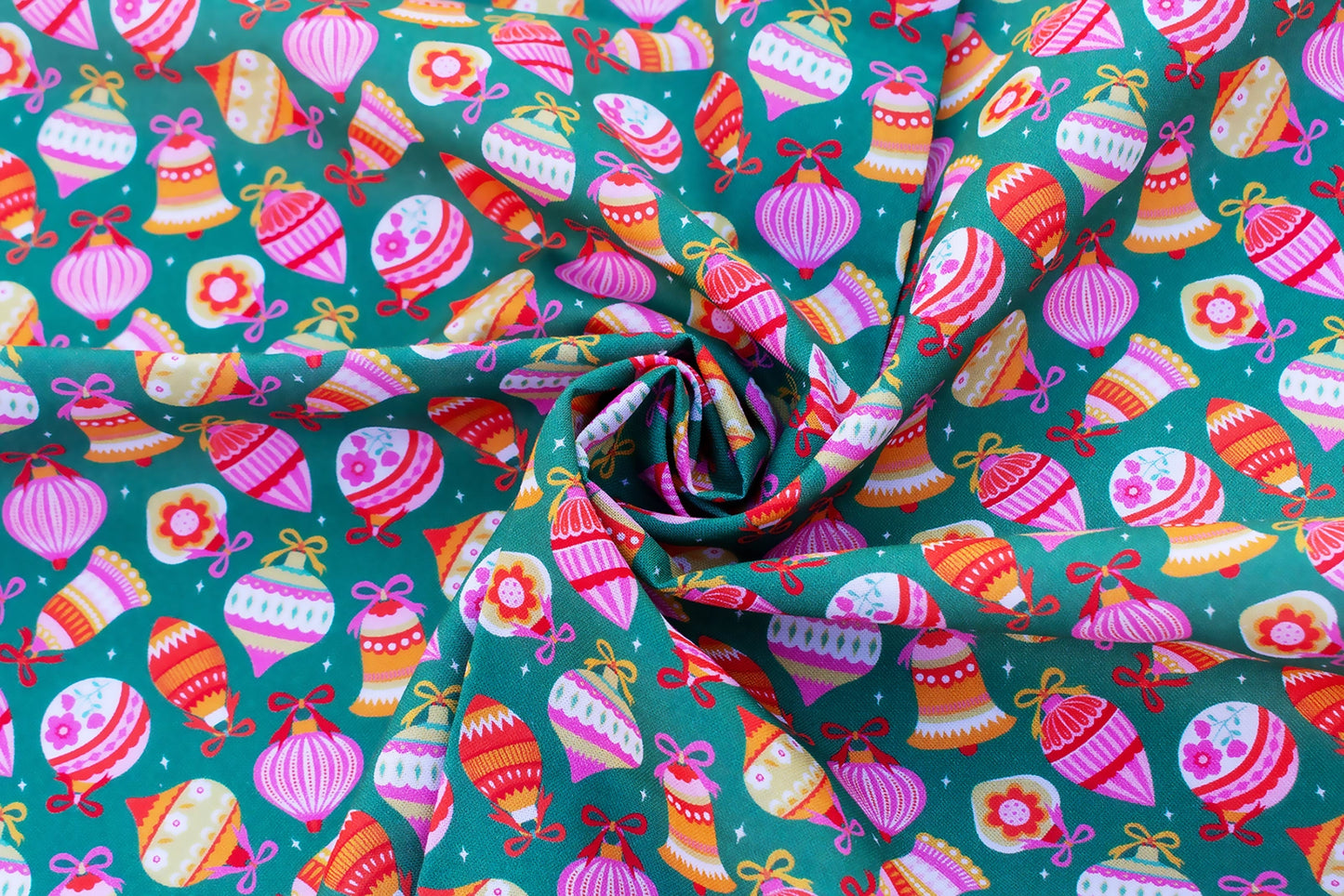 Deck the Halls - Christmas Fabric - Thread and Ink
