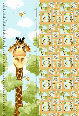 World of Susybee - Zoe the Giraffe Growth Chart