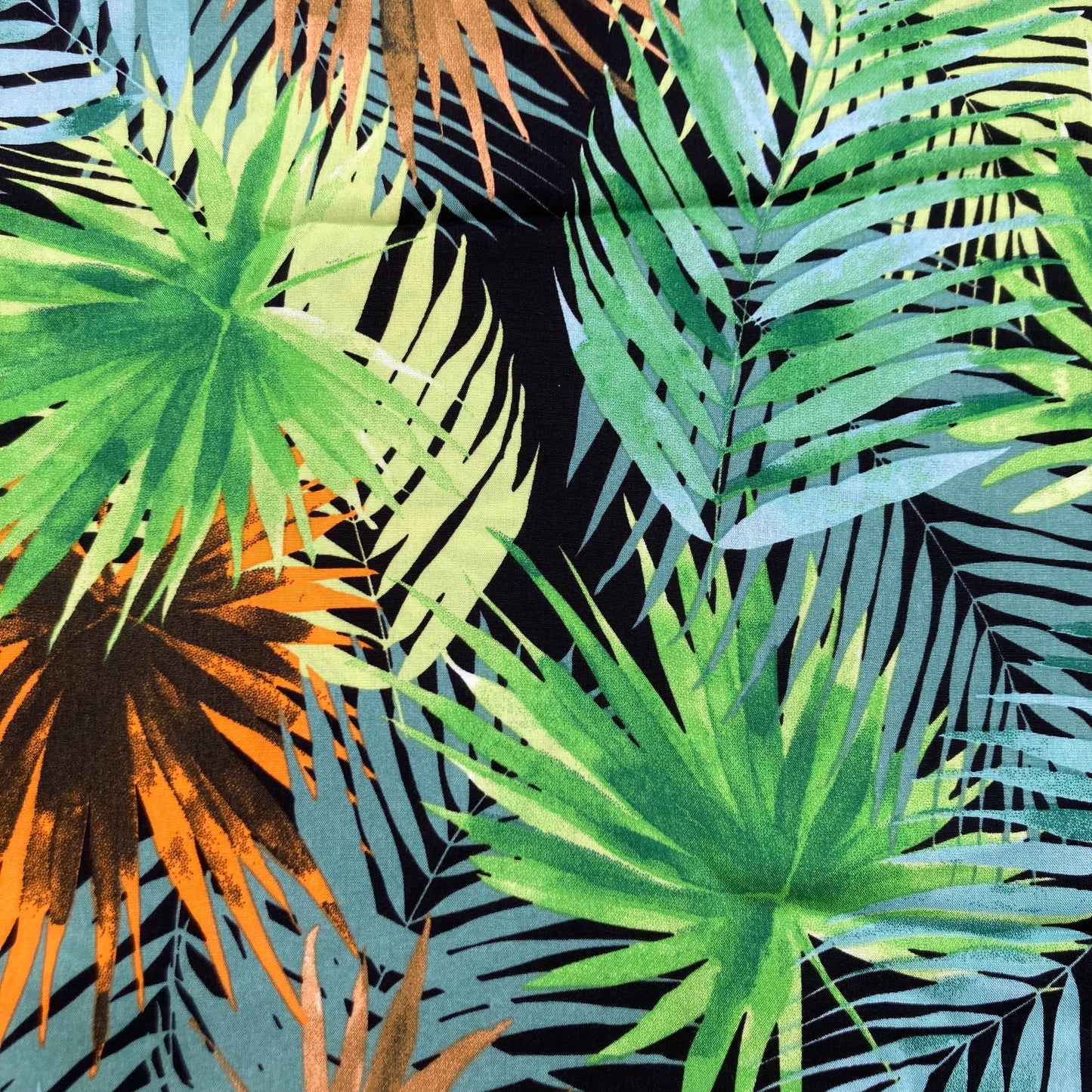Ferns - Viscose Dress Fabric