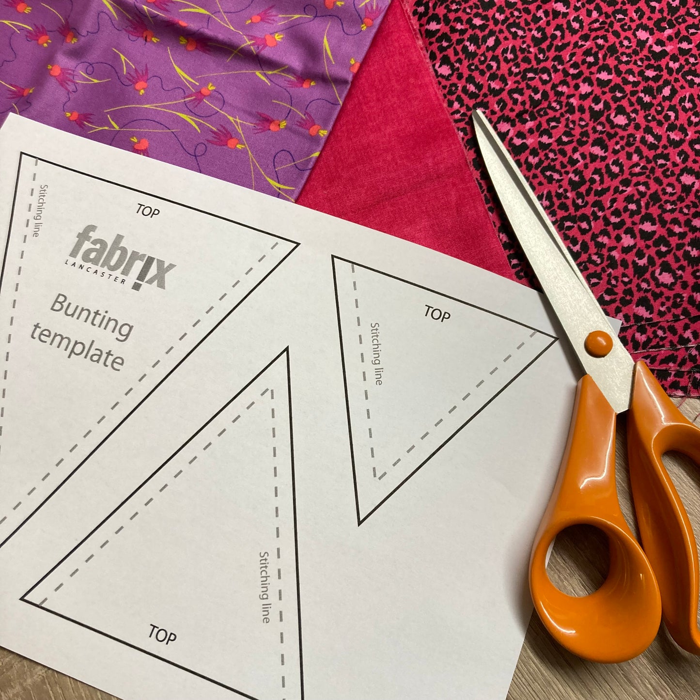 Bunting Template Free Download