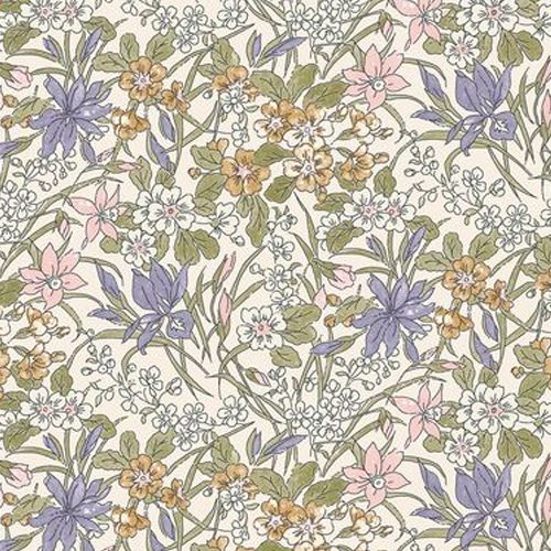 English Garden Collection – Ricardo Blue - Liberty London Fabrics