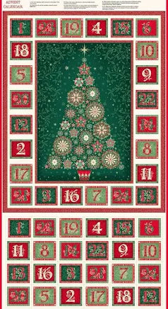 Good Tidings- Advent Calendar Panel - Makower