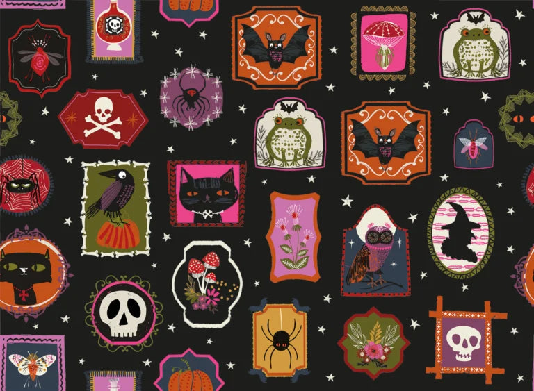Hocus Pocus - Halloween Cotton Prints - Thread and Ink