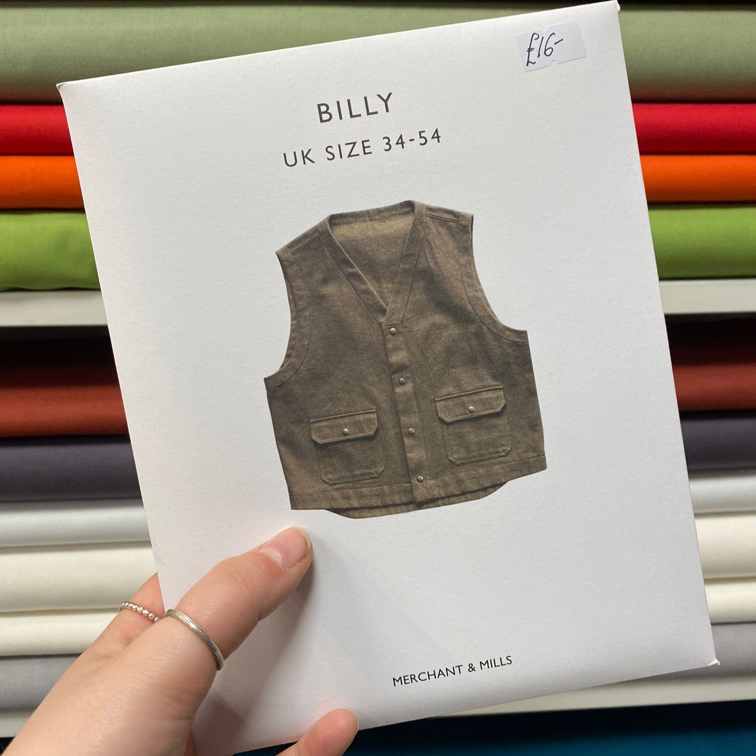 Merchant and Mills - Billy Gilet - Pattern