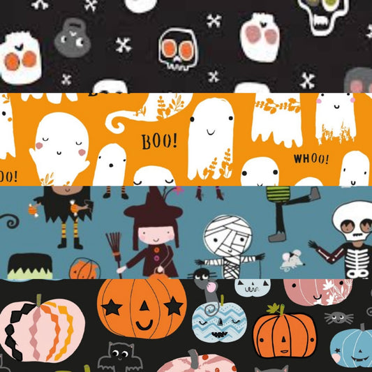 Trick or Treat Fabric Collection - Stephanie Thannhauser - Dashwood Studios