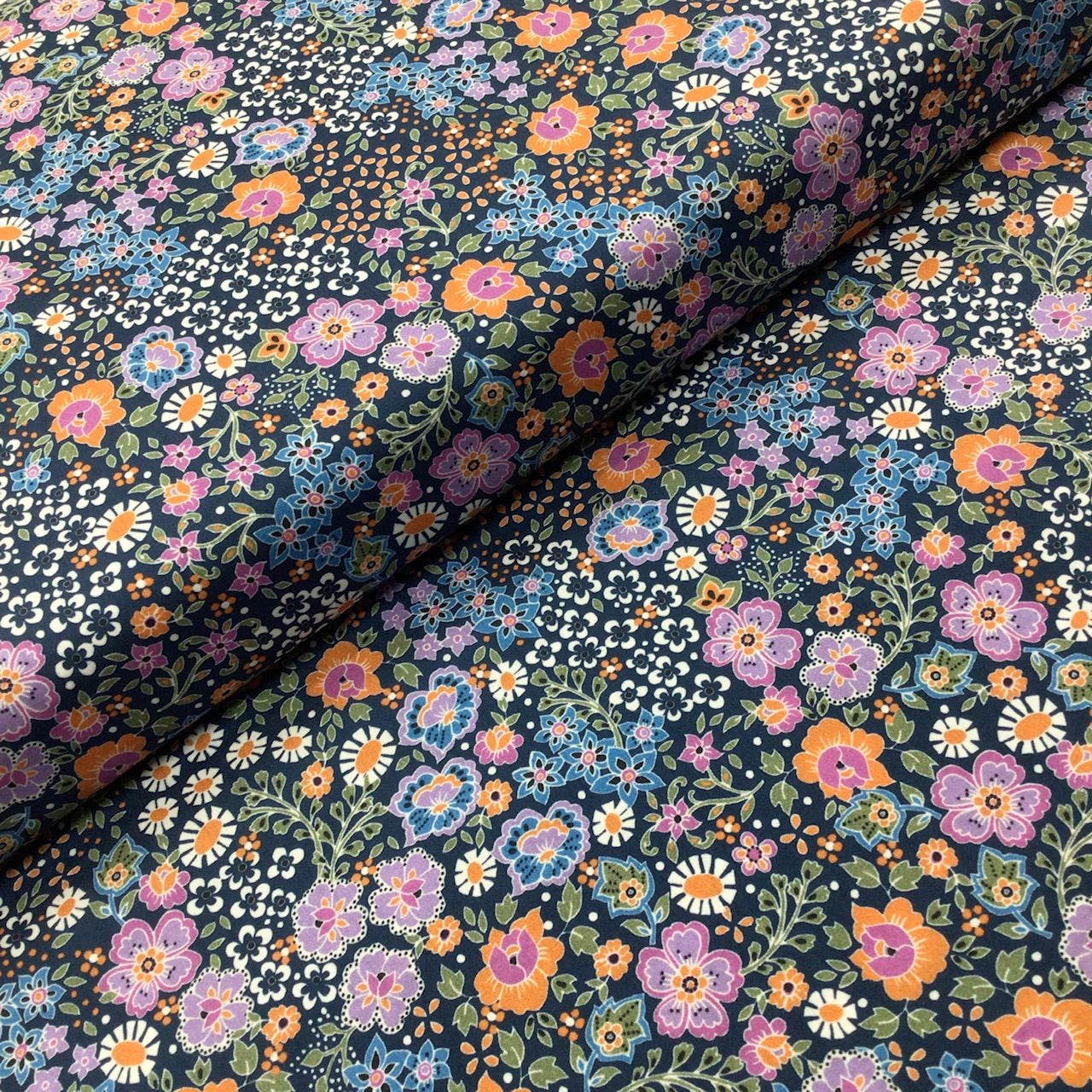 Cotton Lawn Fabric – Bahar Floral
