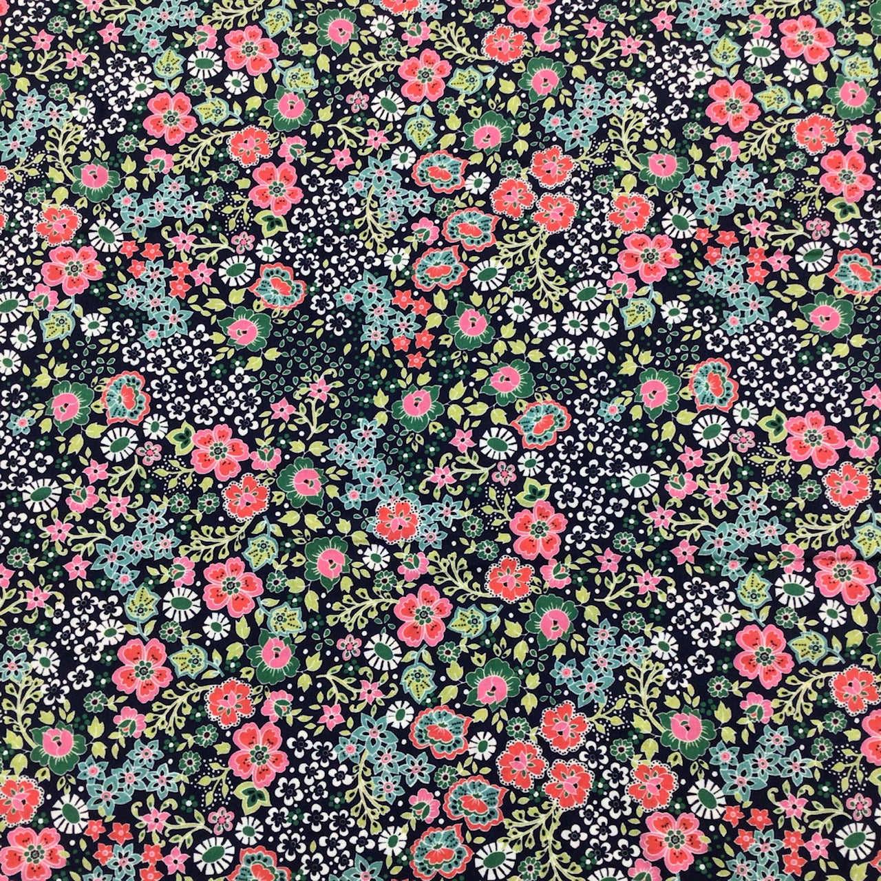 Cotton Lawn Fabric – Bahar Floral