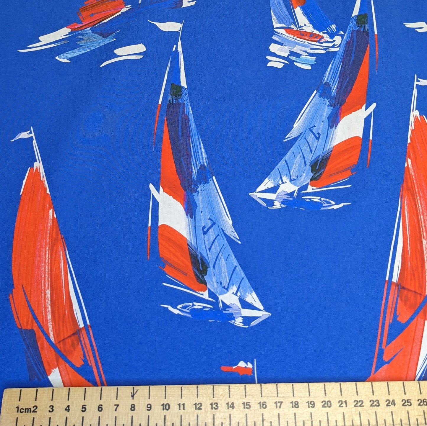 Cotton Poplin Fabric - Plain Sailing – Marine Blue