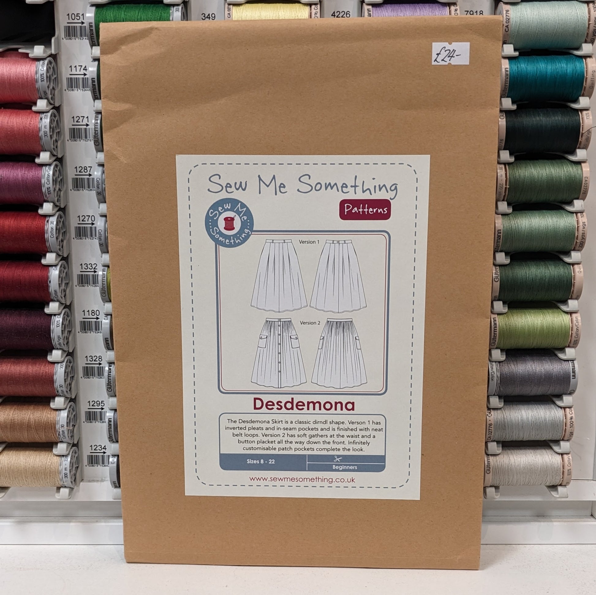 Sew Me Something Pattern - Desdemona Skirt