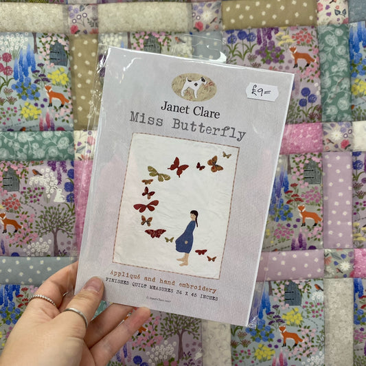 Janet Clare - Miss Butterfly Quilt Pattern
