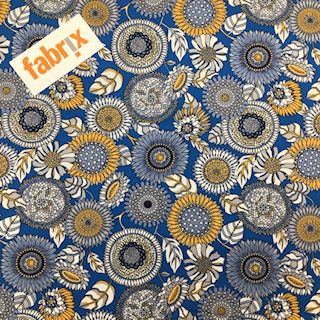 Cotton Poplin Fabric – Sunflowers