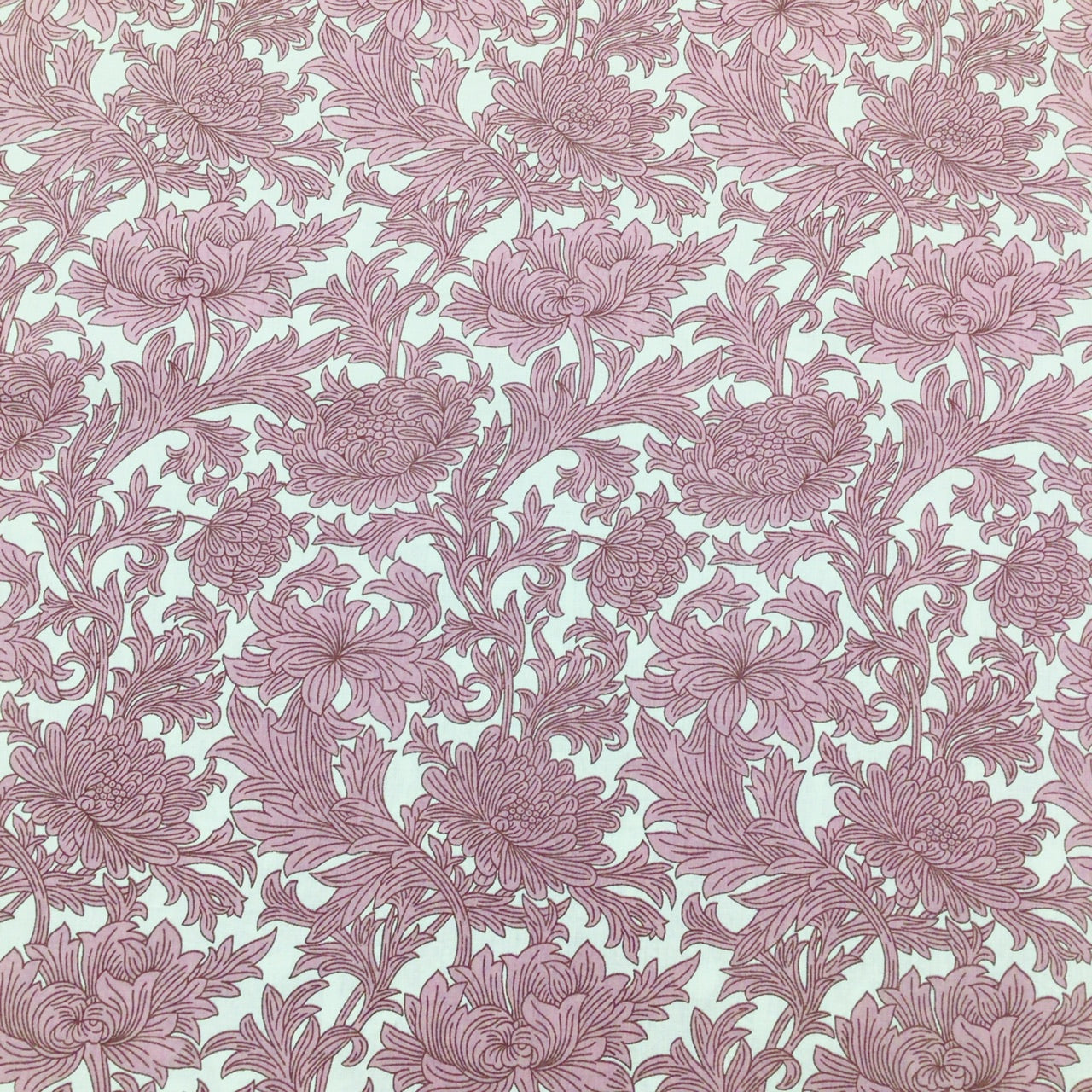 Cotton Lawn Fabric – Chrysanthemums