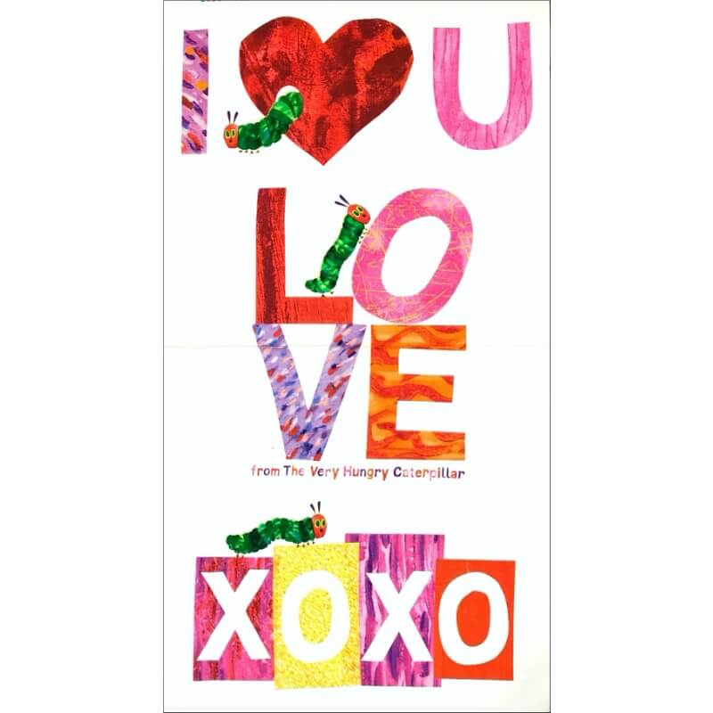 Hungry Caterpillar Love Panel
